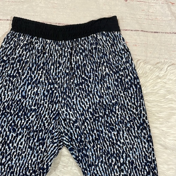 Burberry Brit Silk Paintbrush Patterned Jogger Pants - Picture 9 of 11